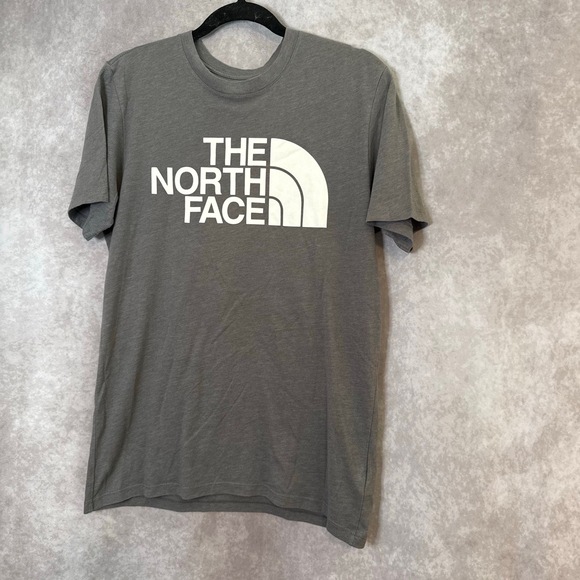 The North Face Other - 2021 The North Face Half Dome Gray w White Logo‎ Tee Mens Size Small READ